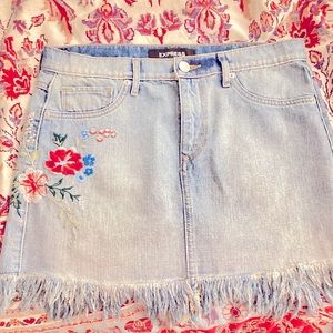 Express Jean skirt, size 8